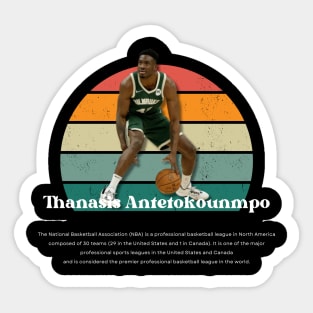 Thanasis Antetokounmpo Vintage V1 Sticker